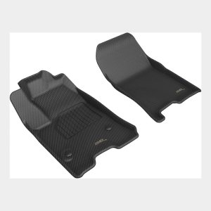GMC Canyon Floor Mats - Front - 3D MAXpider - Kagu - Black - `23-`24